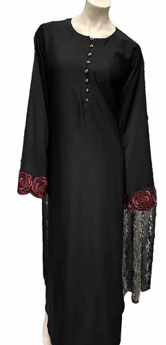 Abaya modest dress embroidery - abaya,