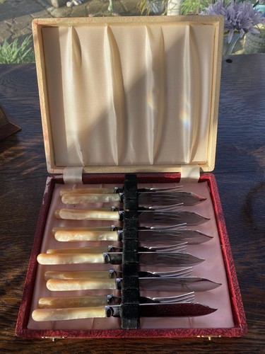 Vintage fish cutlery - cutlery, in