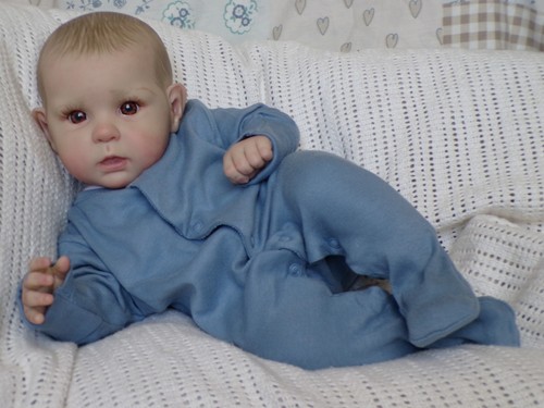 Reborn baby boy doll - baby,