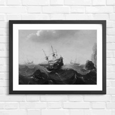 Dutch Golden Age Ship Storm