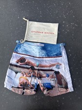 Orlebar Brown Orange Bulldog Shorts Mens 31 