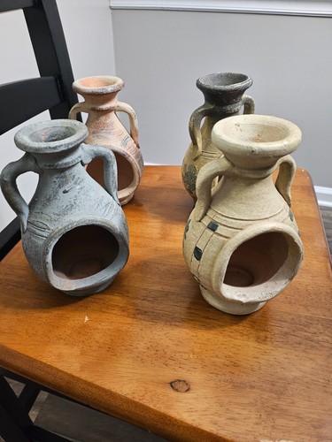 Mini chiminea tealight candle - mini,