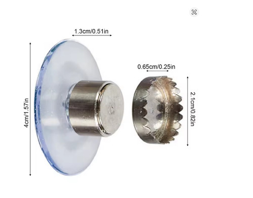 Magnetic soap holder - holder, suction