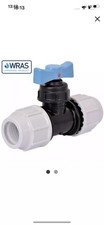 Blue MDPE Plastic Mains Water