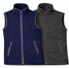 Mens Fleece Gilet Waistcoat