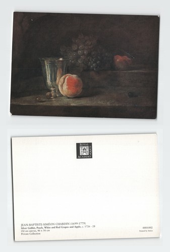 Vintage postcard chardin - postcard,