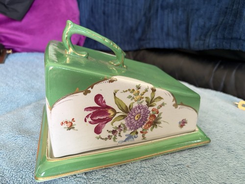 Vintage cheese dome dish - vintage,