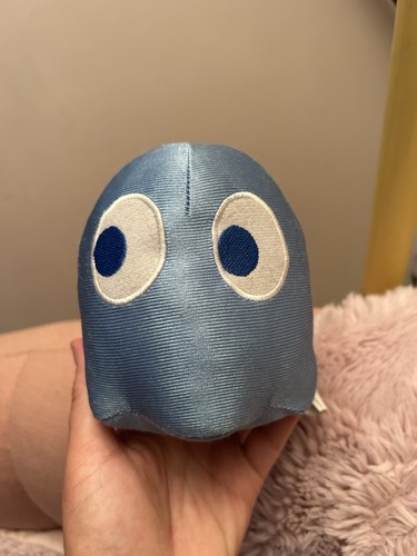 Inky blue pacman ghost plush - inky,
