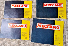 4 meccano books of models