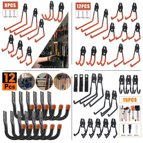 Garage hooks heavy - duty, 8pc