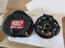 excellent shakespeare black eagle centrepin trotting fishing reel 5" 2900 500