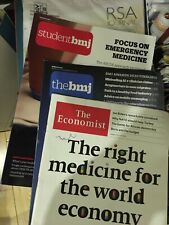 Massive stack of magazines - Economist, BMJ, Waitrose - roughly 6 years worth