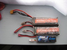 4S Lipo Battery And 2 x 2s batterys