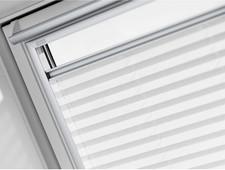 Velux Integrate Solar Pleated Blind White 550 x 780mm FSL CK02 1016S Window