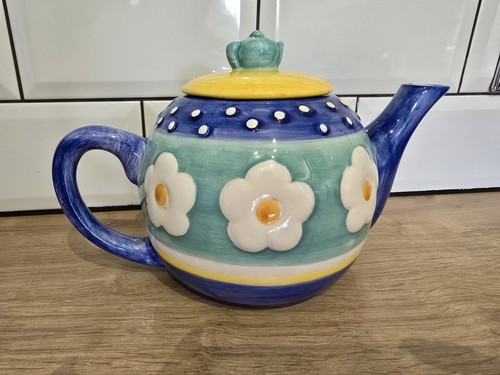 Rayware teapot white floral - white,