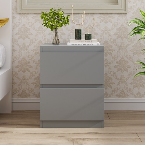 Slim bedside table cabinet - bedside,