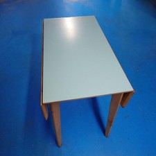 Remploy Blue Formica Drop Leaf