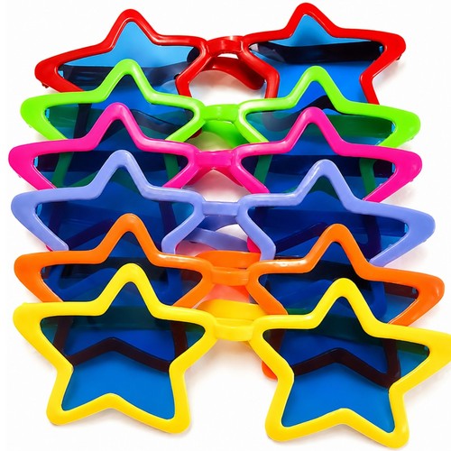 Jumbo star novelty glasses - novelty,