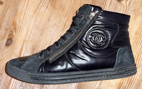 Chanel high top - chanel, leather