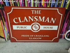 Retro Man Bar Pub Clansman