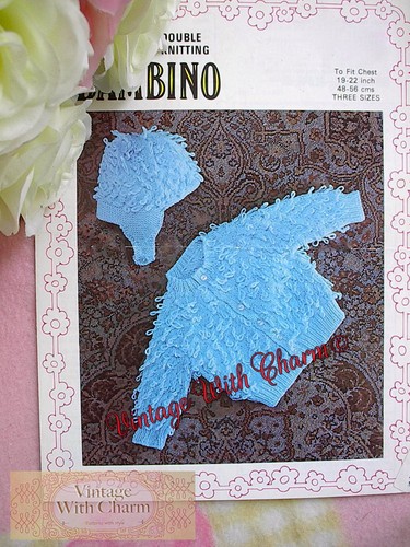 Vintage knitting pattern - vintage,