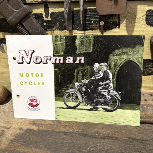 Norman motor cycles - motor, vintage
