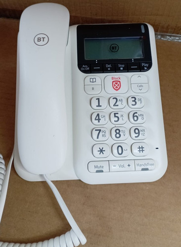 Telephone corded landline - telephone,
