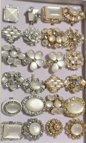 Large statement cocktail rings - cocktail,