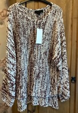 Zara brown jumper Sz M 14 16