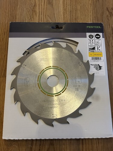 New festool 210mm saw blade - festool,