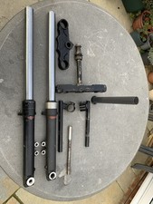 Ducati 900ss Supersport 1989 Marzocchi M1BB 40mm Forks Yokes Clip Ons & Spindle