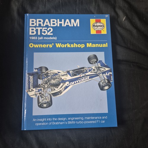 Brabham bt52 owners workshop - bt52,