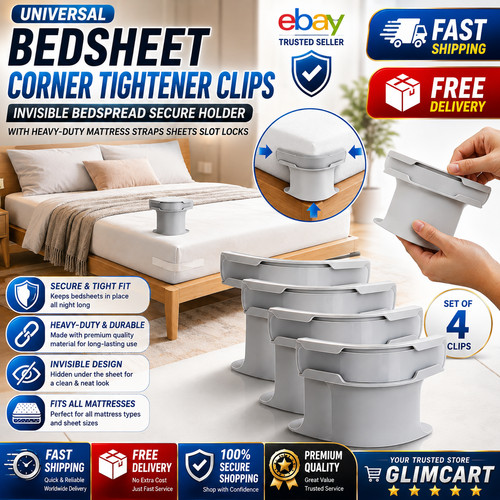 4pcs bed sheet mattress holder - bed,