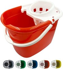12L Heavy Duty Red Mop Bucket