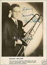 Glenn Miller autograph photo