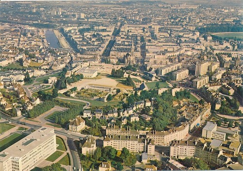 Old postcard caen - old, (calvados)