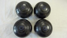 SET OF 4 VITALITE BLACK BOWLS