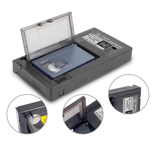 Cassette adapter for vhs - *,
