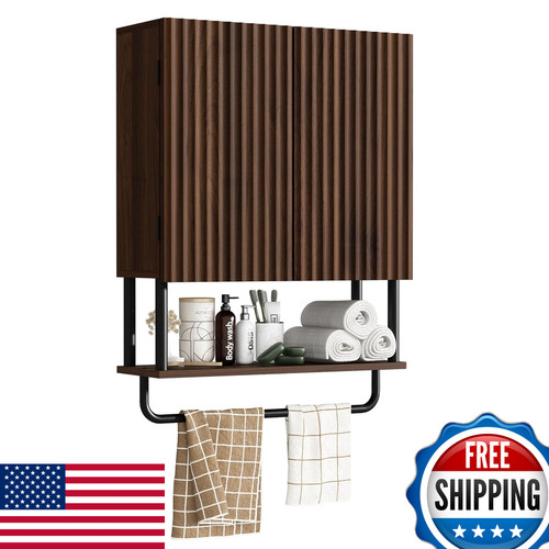 Rustown fluted bathroom wall - fluted,