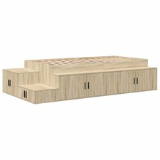Storage Bed Frame with Storage