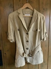 Linen Safari Jacket By