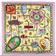 Grayson Perry 100% Silk Square