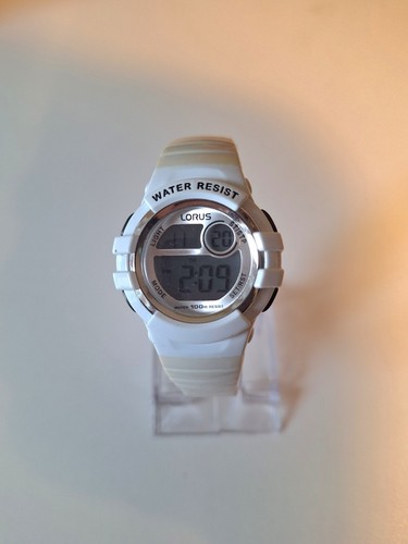 Lorus white resin digital - white,
