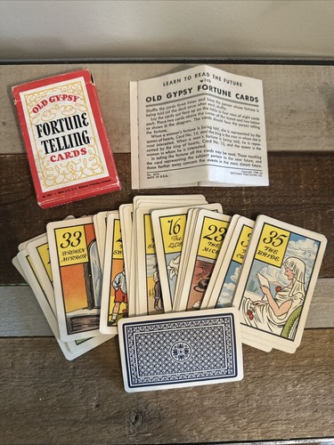 Vintage old gypsy fortune - vintage,