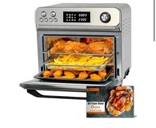 HYSapientia 24L Air Fryer Oven with Rotisserie, Large XXL, Digital Knob, 1800W