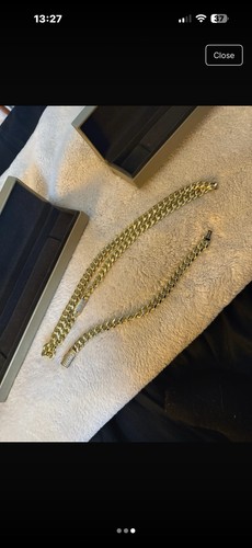 Men necklace and bracelet - men's,