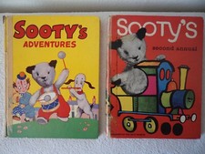 2 1950s Sooty Hardback Book