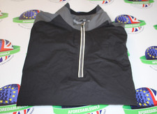 used galvin green c-knit 1/2 zip gore-tex black/grey/white waterproof jacket