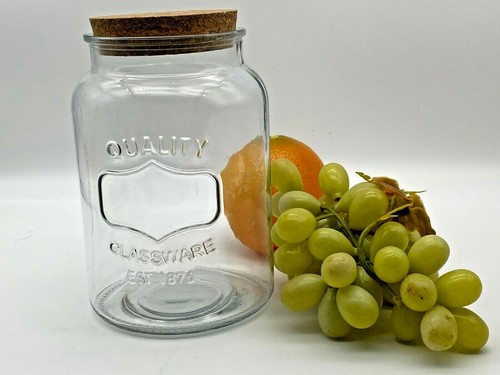 Glass jar cork lid - glass,