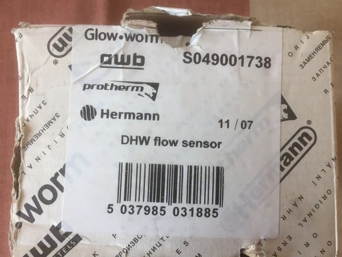 Glow worm s049001738 dhw flow - dhw,